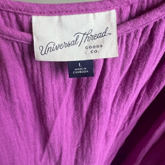 Universal Thread Tiered Tank Dress w/ Pockets - Picture 2 of 4